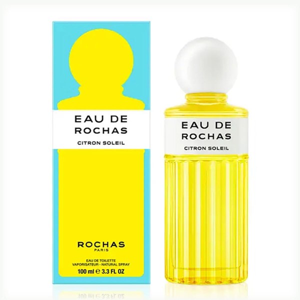 Rochasfra eau de rochas citron soleil eau de toilette 100ml vaporizador
